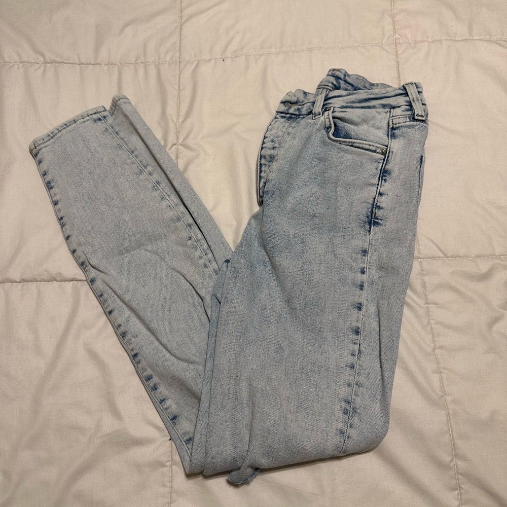 Rock Washed Ripped Skinny Jeans - Picture 2 of 3